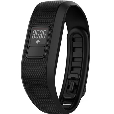 

GARMIN vívofit 3 black smart bracelet 50 meters waterproof backlight display one year automatic power activity detection
