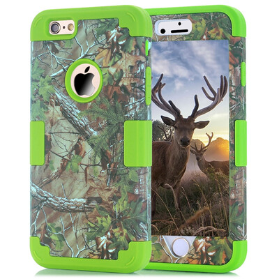 

MOONCASE Hybrid трехслойной брони Defender Прочный противоударный Impact защитный чехол для iPhone 6 Plus / 6S Plus (5.5 ")