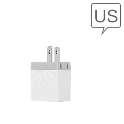 

HOCO 5V 24A Universal Dual USB Charger Wall Charger EU US UK Plugs Portable for iPhone Samsung Xiaomi Charging Double Adapter