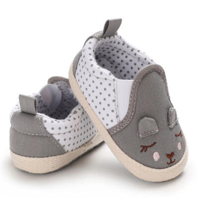 

USA Newborn Baby Boys Girls Soft Crib Shoes Prewalkers Pram Trainers Sneakers