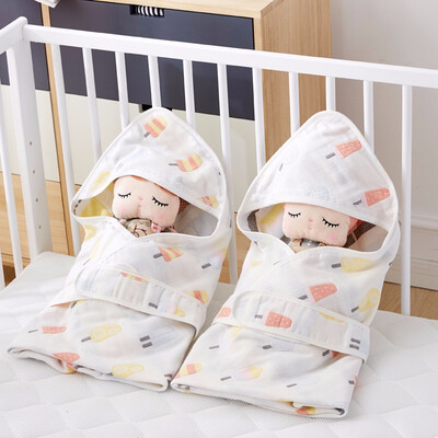 

Are Covered With Pure Cotton Sleeping Blanket Scarf Summer Thin Gauze Small Quilt Men&Women Baby Products