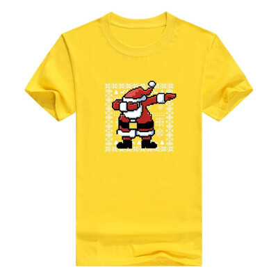 

Dabbing Santa Claus Ugly Christmas Sweater Themed Premium Crewneck Mens T-Shirt