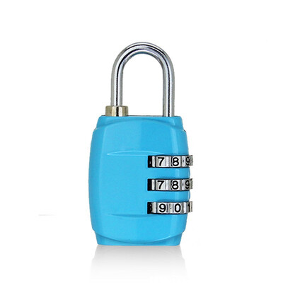 

1PCS Mini Travel 3 Digit Code Padlock Safe Combination Gym Baggage Suitcase Lock Padlock Lock