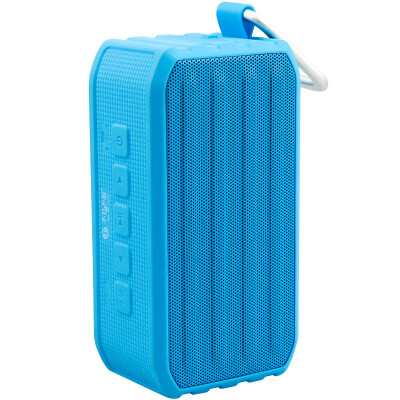 

See me here BV370 waterproof wireless Bluetooth speaker 40 subwoofer outdoor portable mobile phone mini Bluetooth audio lake ice blue