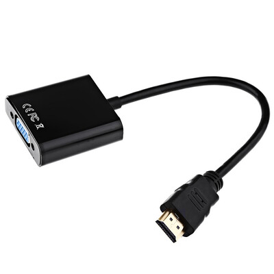 

High Definition 1080P HDMI Male to VGA Female Adapter for Home Entertainment