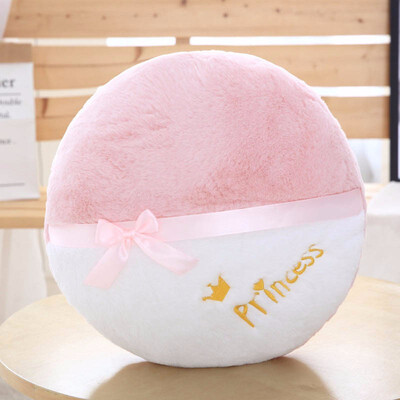 

Round Bowknot Living Room Decorative Sofa Cushion Back Chair Pillow Baby Pacify Toys Baby Photography Props