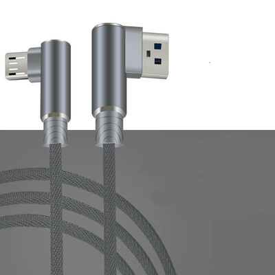 

Fast Charging Micro usb cable 90 Degree Micro usb charger Microusb cord data For xiaomi redmi huawei Tablet cable micro usb