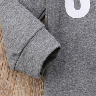 

Baby Unisex Casual Jumpsuit Long Sleeve Romper Newborn Bodysuit Clothes Outfits