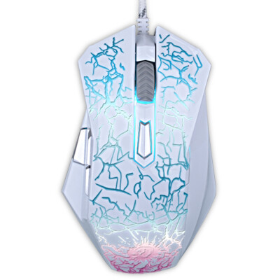 

Wing yarn (YISHE) YS-M105 six key light metal bottom game mouse white