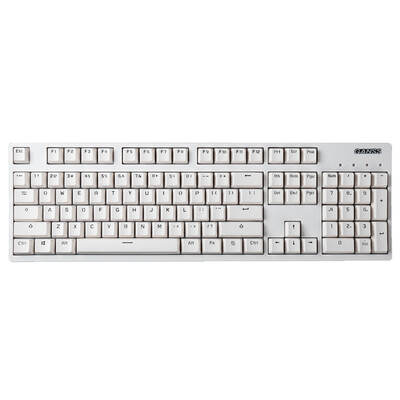 

GANSS GS104 вишневый вал без красной игровой механической клавиатуры 104 белый черный вал (двухцветная версия PBT)