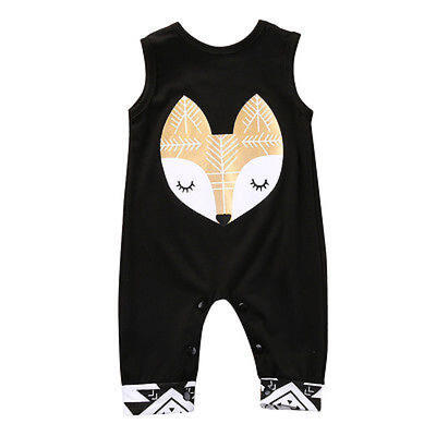 

Cute Baby Boys Girls Infant Clothes Sleeveless Romper Jumpsuit one pieces Outfit