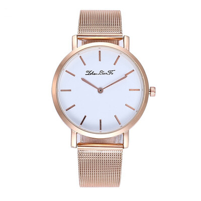 

Wrist Watch Stainless steel mesh quartz watch fashion Student Watch for man women