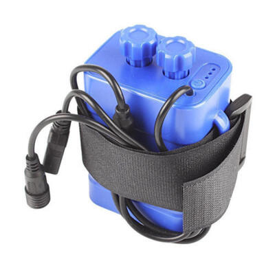 

84V 6x18650 Waterproof Battery Pack Case Box Battery Bicycle Lamp Smartphone
