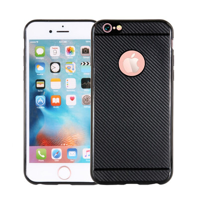 

Goowiiz Phone Case For Iphone 55sSe66s6 Plus6s Plus Luxury Ultra-thin Carbon Fiber Soft Silicone Complete protection