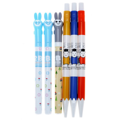 

Genvana G-2242 series 0.5mm cartoon pattern automatic pencil 3 + lead 3 (1 bag