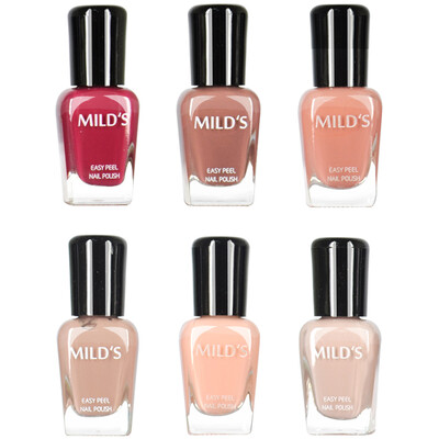 

MILD'S Peelable Nail Polish Set 7ml * 6 tz609
