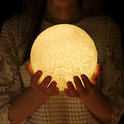 

KWB Night Light LED 3D Printing Moon Lamp Home Decorative Baby Night Lighting