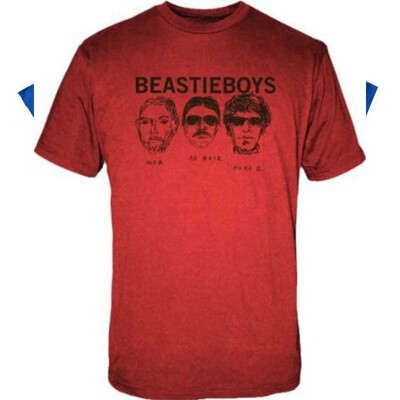 

Beastie Boys Sketched Heads Mens Red T-Shirt