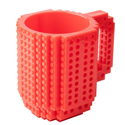 

350ml Creative Milk Mug Coffee Cup Creative Build-on Brick Mug Cups Drinking Water Holder for Building Blocks Design