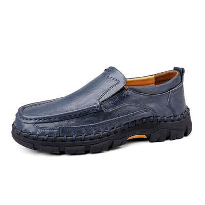 

Mens Shoes Fashion Formal Shoes Casual Walking Shoes Genuine Leather Loafers Breathable Shoes For Men Black White Blue Brown