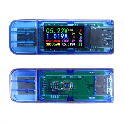 

USB30 Color LCD Display Voltage Current Power Battery Charge Measuring Meter Multifunctional USB Tester