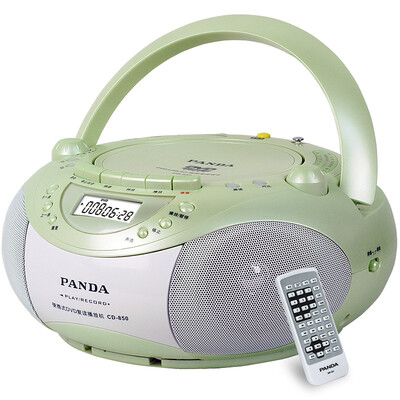 

Panda (PANDA) CD-850 портативный DVD-репитер CD-плеер плеер шина образование машина магнитофон радиозаписывающая машина MP3-плеер аудио 680 с абзацем (зеленый)