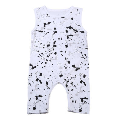 

UK Stock Toddler Baby Boy Girl Cotton Bodysuit Romper Jumpsuit Playsuit Clothes