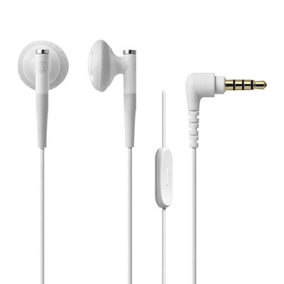 

Iron triangle C200iS vocal earphones white phone headset music headphones