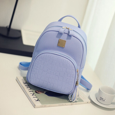 

New Women Girl Backpack Travel PU Leather Handbag Rucksack Shoulder School Bag