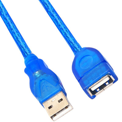 

Sanbao (SANBAO) SUF-003 трехцветный синий удлинительный кабель Fort USB 3M