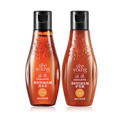 

Ziyo seeyoung tea seed oil control anti-dandruff care VIP exclusive travel set 60ml2 oily applicable