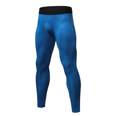 

Men Triangular pattern Running Pants For Elastic Sport Workout Training Pants Fitness Tight Sport Mens Leggings