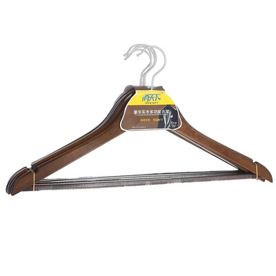 

Luxury real wood clothes rack, multi-functional clothes rack, 5 pieces of QTX8325
