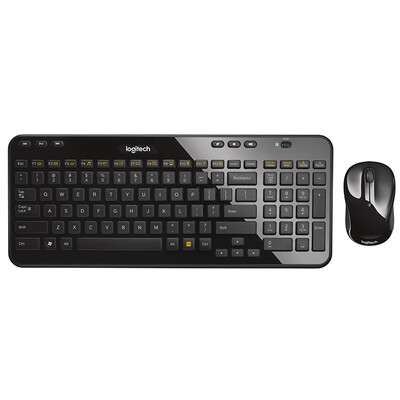 

Logitech (Logitech) MK365 Беспроводная мышь Wireless Mouse беспроводная клавиатура Set (лунный свет Tan)