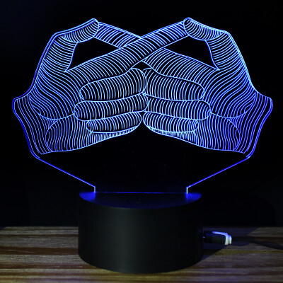 

MSparkling TD214 Creative Thinking 3D LED Lamp