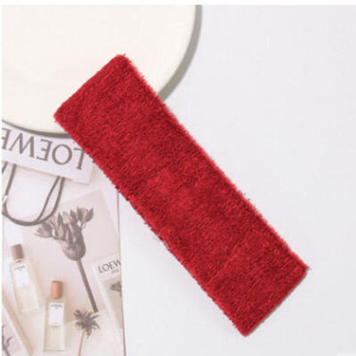 

Women Elastic Sport Yoga Headband Cotton Knotted Turban Head Warp Wide Hair Band