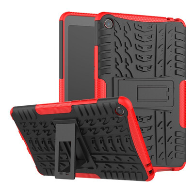 

Fecoprior Case For Xiaomi Pad 4 Pad4 Mi Back Cover Stand Silicon TPU PC Armor Heavy Rugged Skin Fundas Tablet Accessories