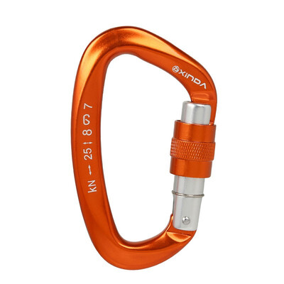 

NeillieN Climbing Buckle 25KN Professional Safety Master LockD Buckle Climb LockSafety buckleEquipment Outdoor Accessories