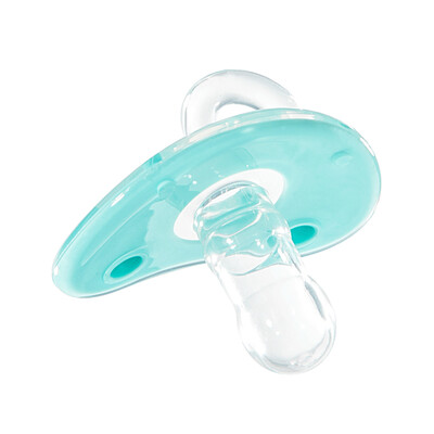 

New Bay NCVI baby pacifier round head banana than molar tooth stick teether baby bite glue music toy 9771