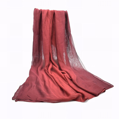 

Chinese Gradient Two Tone Large Long Mulberry Silk Pashmina Scarf Wrap