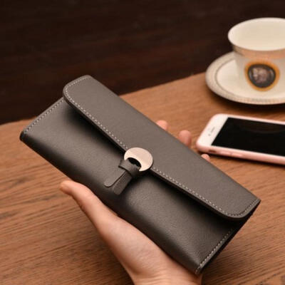 

Women PU Leather Clutch Wallet Long Card Holder Case Purse Bag Handbag Fashion