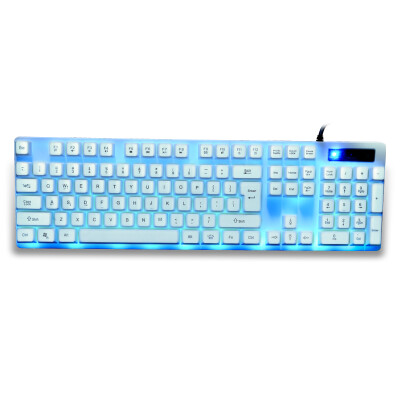 

Hyundai (HYUNDAI) mechanical wing snake HY-KV819 suspension game backlit keyboard white