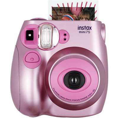 

Fuji (FUJIFILM) INSTAX фотоаппарат камеры MINI7s сладкий металлический порошок