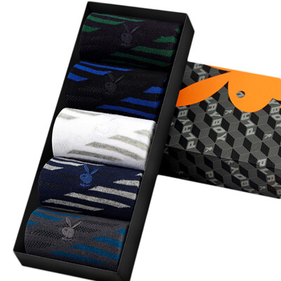 

Jingdong [супермаркет] PLAYBOY Playboy мужские случайные хлопка носки хлопчатобумажные носки шлифе 2287 в трубке носки 5 пар носков четырех сезонов бизнес подарочные коробки с цветными смешивания Размер