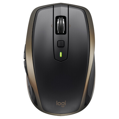 

Logitech MX Anywhere2 Wireless Mouse Bluetooth Excellent Double Link Fast Charge Smart Speed Adaptor Wheel Lite