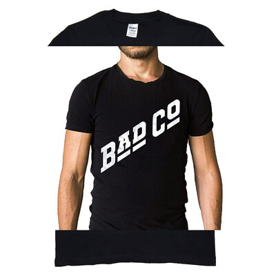 

Bad Company Logo T-Shirt - Rock music Hard rock Blues rock L Black