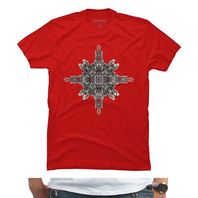 

Calaabachti Matrix Mens Graphic T Shirt -