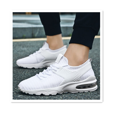 

Mens shoes summer new mesh shoes mens casual shoes fly woven breathable casual shoes mens Harajuku style running shoes