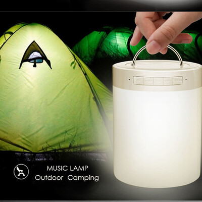 

Фэнтези Смарт-спикер LED Bluetooth с микрофоном громкой связи + TF Card Player + 5W LED Цвет переменчивый свет лампы App управлени
