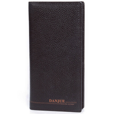 

DANJUE (DANJUE) the first layer of leather multi-card large-capacity fashion men's long wallet 6005-1 brown